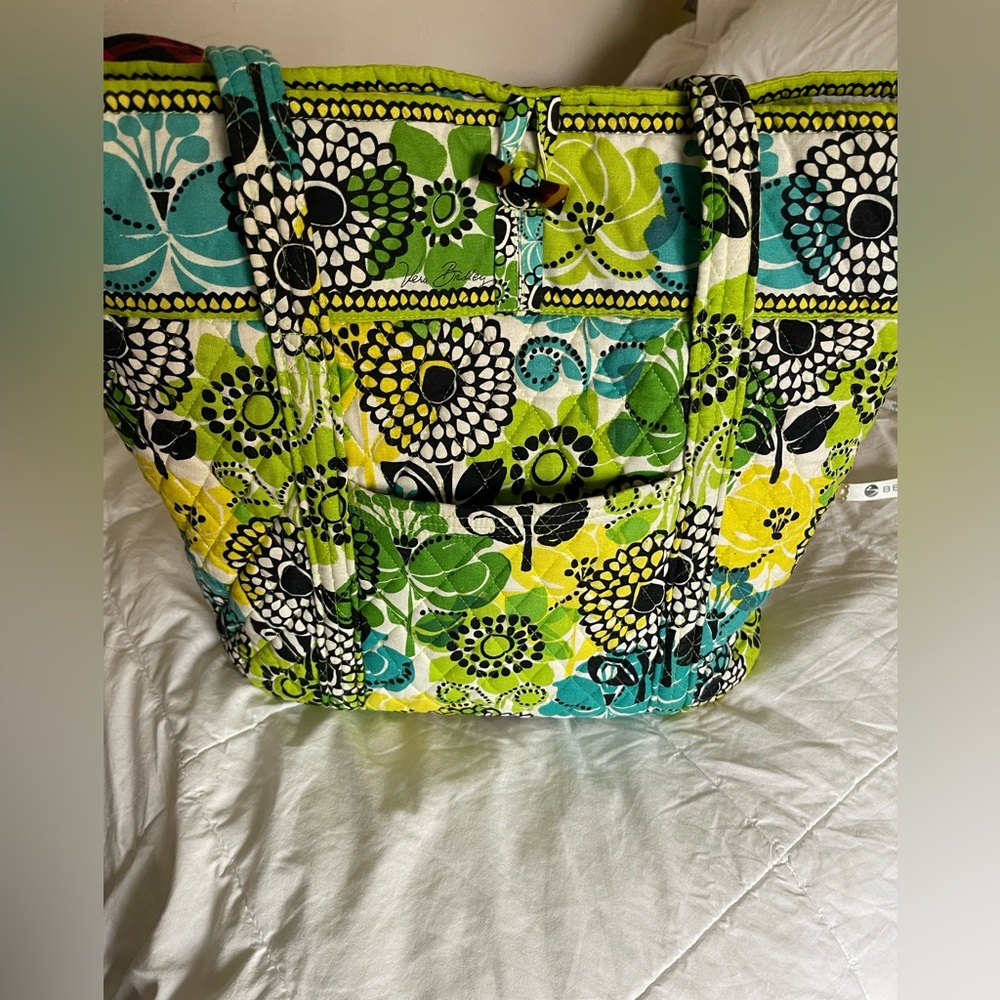 Vera Bradley Lime’s Up XL Toggle Tote